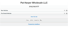 Tablet Screenshot of harperwholesale.com